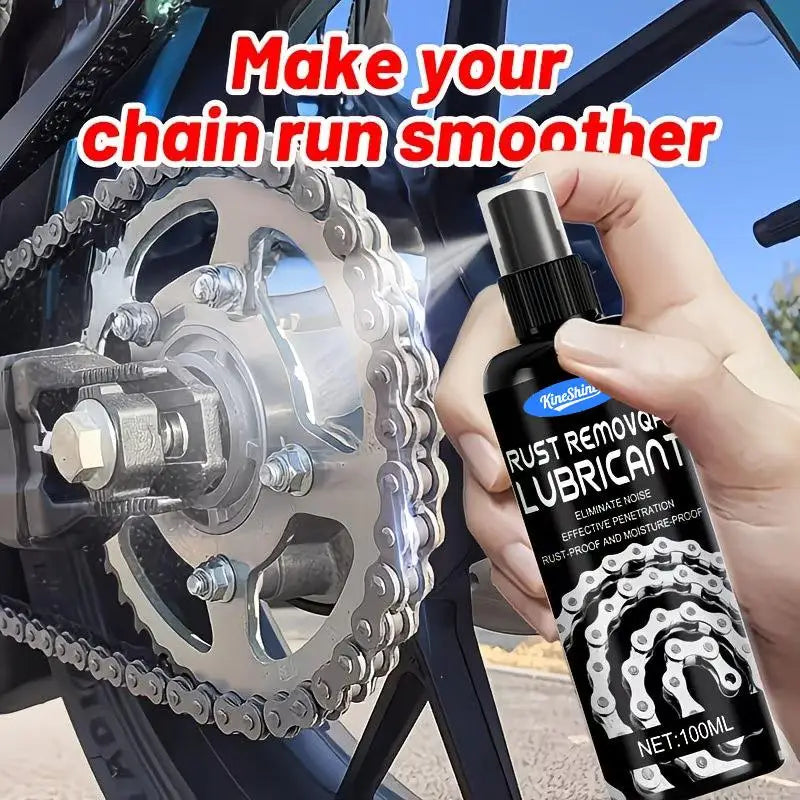 Bicycle And Motorcycle Chain Lubricant Reducing Wear Strong Rust Remover Smooth & Reliable Chain Protector