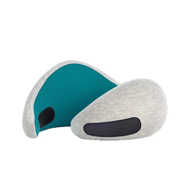 C0Q Travel Neck Pillow 360 Degree Support for Office Nap Airplane Flight Comfortable Portable U Shape Neck Rest