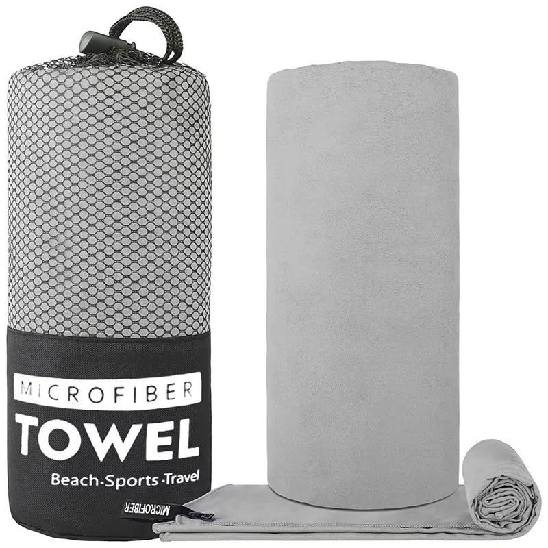 Quick-Drying Sports Towel Thick Sand Free Microfiber Quick Dry Towel , Super Absorbent Soft Swim BeachTowels for Men, Women