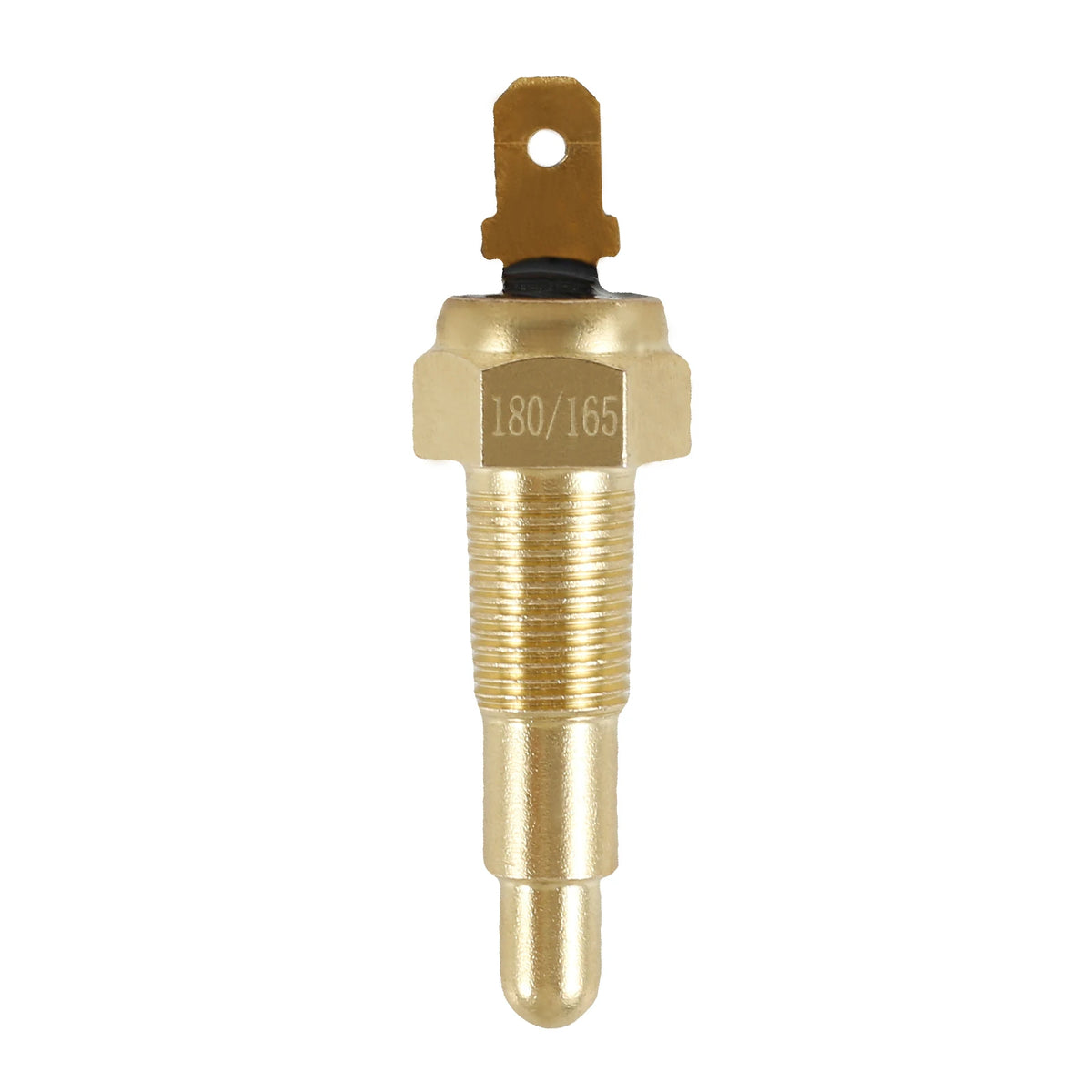 Universal Engine Cooling Fan Thermostat Switch Metal 1/8" NPT  Sensor 180 Fahrenheit On 165 Fahrenheit Off for Water Oil Coolant