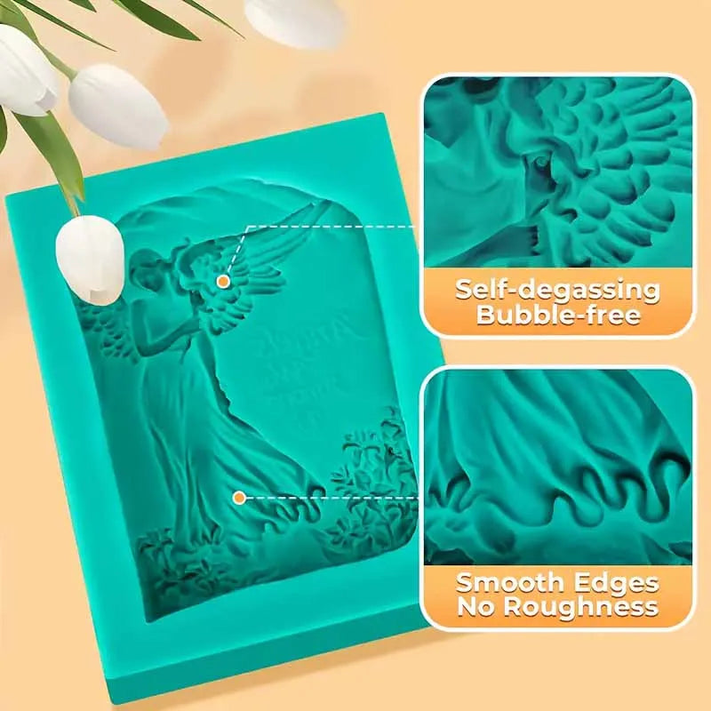 Silicone Mold Making Kit 20A, 32ozGreen  Liquid Silicone Rubber for Mold Making, Fast Cure Mold Maker, Ideal for Casting Resin