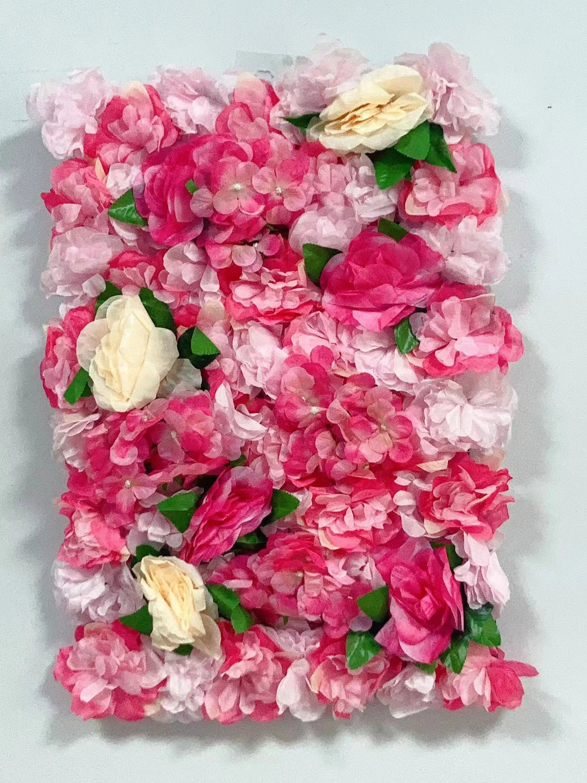 60X40cm Silk Rose Flower Wall Artificial Flowers DIY Wedding Wall Decor Photography Backdrops Hair Salon Background