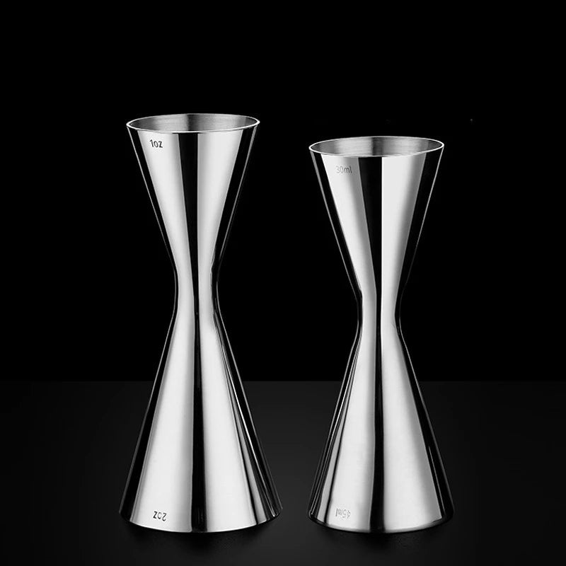 30/45ml 30/60ml 45/60ml 60/90ml Stainless Steel Cocktail Wine Shaker Measure Cup Double Shot Drink Kitchen Gadgets Tool