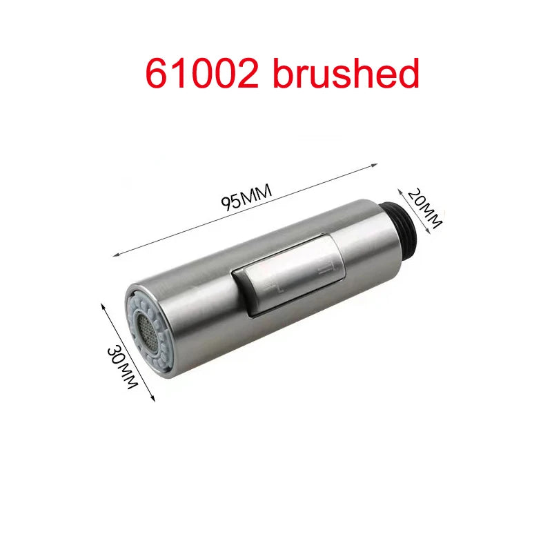 Kitchen Pull Out Faucet Sprayer Nozzle Sprayer ABS Durable Water Saving Shower Spray Head Bathroom Basin Sink Tap Replacement