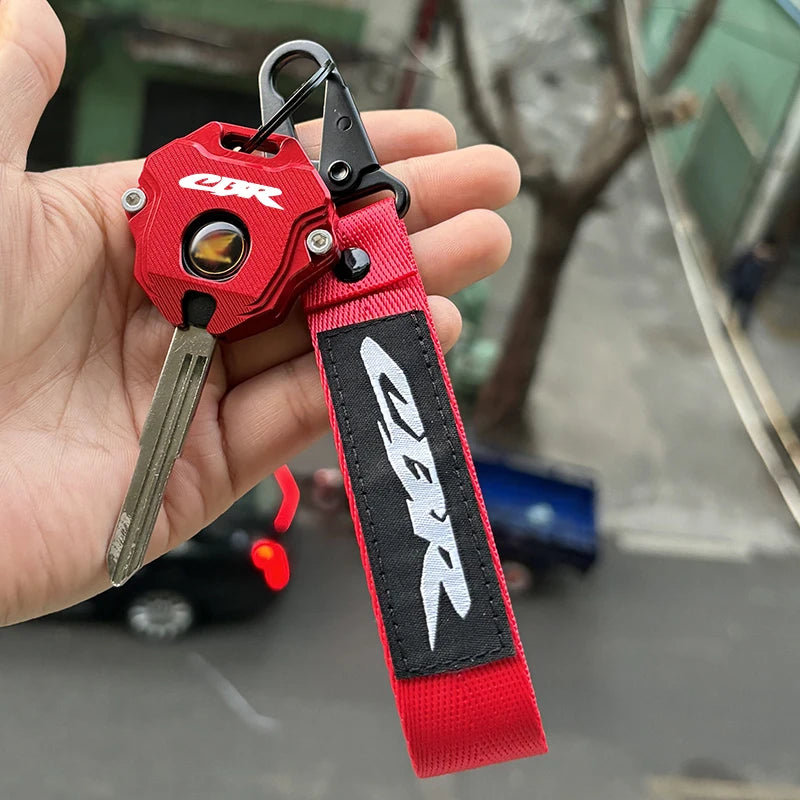 For HONDA CBR650R CBR600RR CBR1000RR CBR500R CBR 650R 600RR 1000RR 250RR Motorcycle Accessories Key Case Cover Shell Keychain