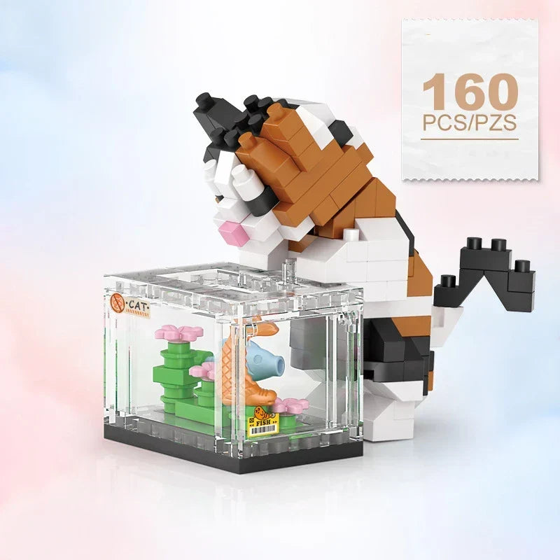 Cute Animal Mini Building Blocks