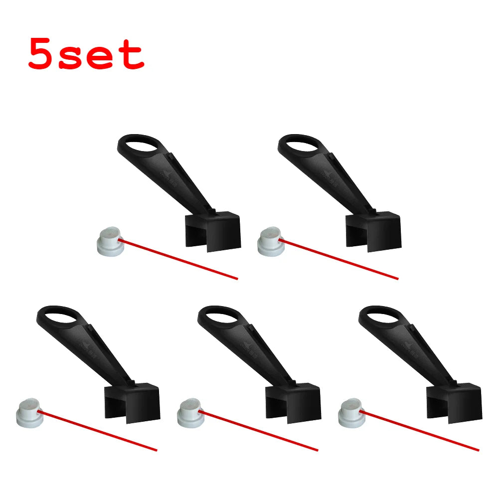 Lubricant Straw Holder Positioner Applicator Motorcycle Chain Lube Oiler Mess-Free Motorcycle Chain Wax Chain Cleaner Attachment