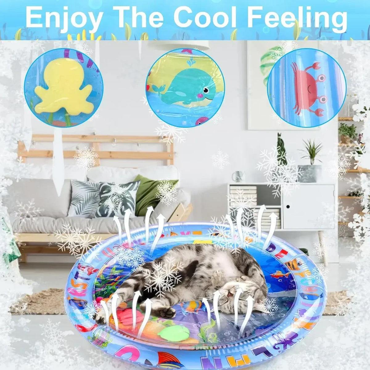 Pet Cooling Sensory Play Mat