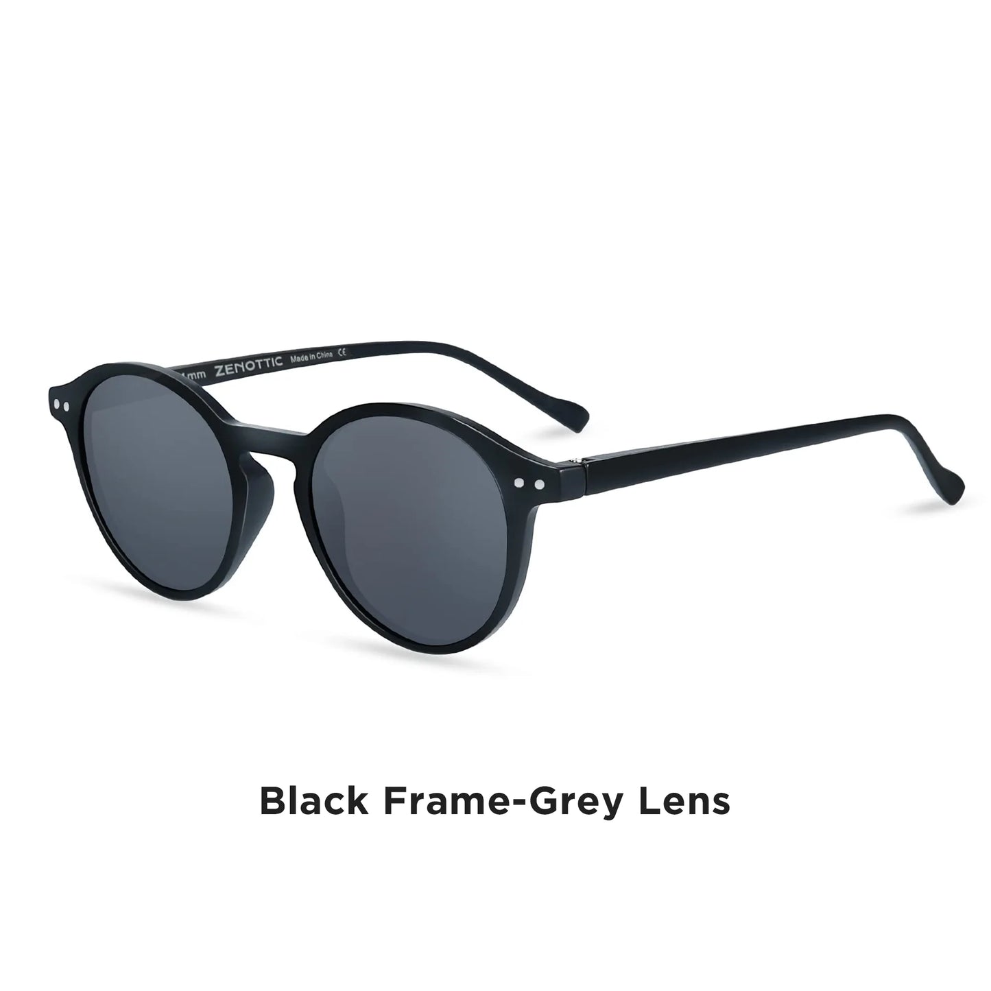 ZENOTTIC (S Size) Retro Circular Polarized Sunglasses 2026 2025 Men Women Vintage Small Round Sun Glasses UV400 Goggles Shades