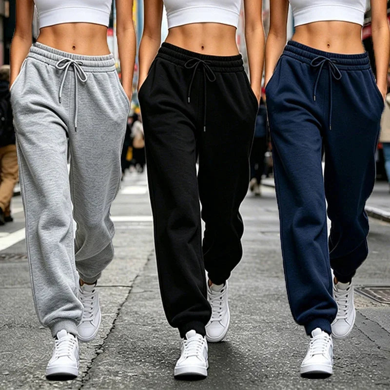 Sweatpants Versatile Hot Sales Pants Woman Outdoor Street Fashion Trousers Comfortable Sports jogging Casual Women's Clothing