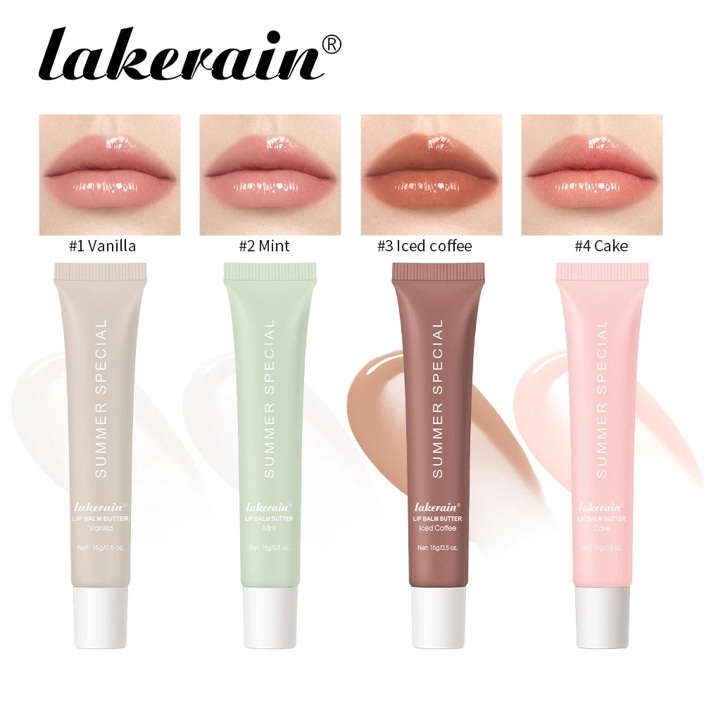 Mirror Lip Balm Butter Set Deep Moisturizing Lip Glaze Gross Smoothing Color Lips Oil Long Lasting Nourishing Lip Care Cosmetics