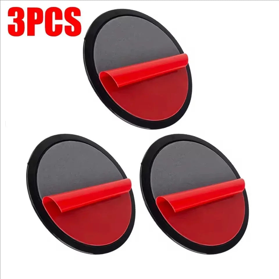 Universal Car Suction Cup Adhesive Dashboard Mount Pad Base for Navigation GPS Brackets 80mm Round Car Mobile Phone Holder Stand