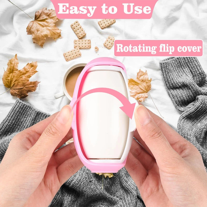 Washable Reusable Lint Roller Portable Sticky Lint Rollers Ball Strong Adhesive for Pet Hair Dust Removal Clothes Furniture Trav