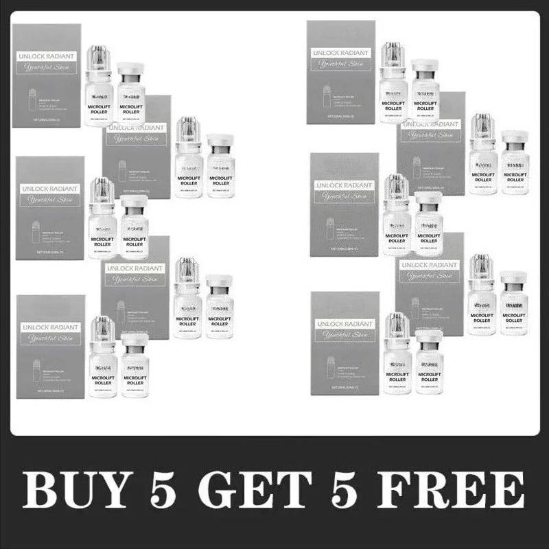 Micro Infusion Serum Kit 0.25mm Needle At Home Facial Beauty Tool Radiant Smooth Revitalizing Skin Care