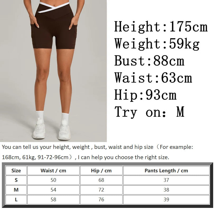 Wholesale Running Gym Shorts for Woman Sportswear Pilates Yoga Clothes Fitness and Training Apparel Activewear Red Purple 12197