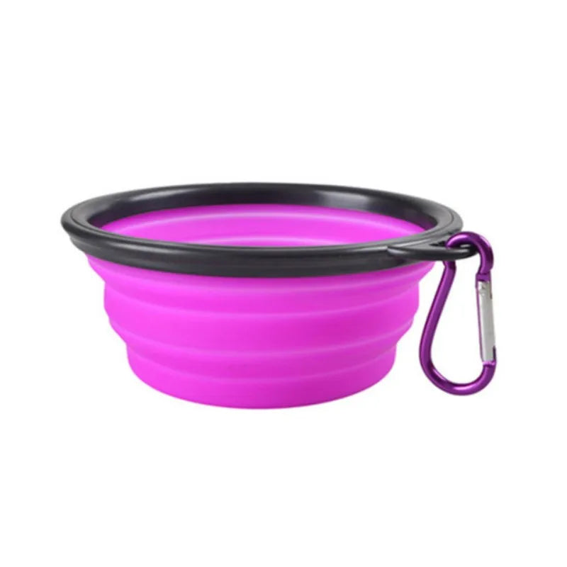 Portable Collapsible Pet Food Bowl