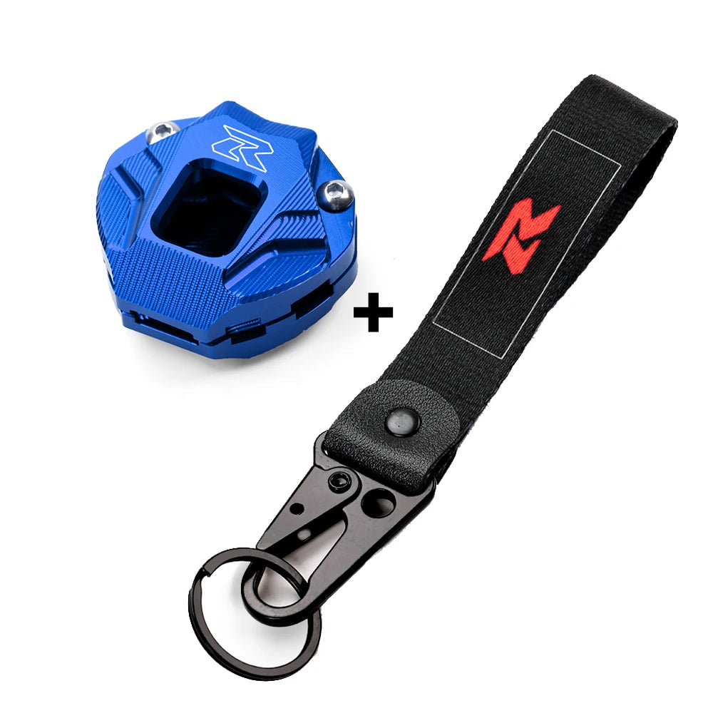 For Suzuki GSXR 600 750 1000 GSXR750 GSXR1000 GSX-R Motorcycle Accessories Aluminum Key Case Shell Cover Protector Keychain