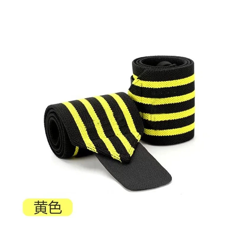 2 PCS Outdoor fitness Wristband Wrist Support Weight Lifting Gym Training Wrist Support Brace Straps Wraps Crossfit Powerlifting