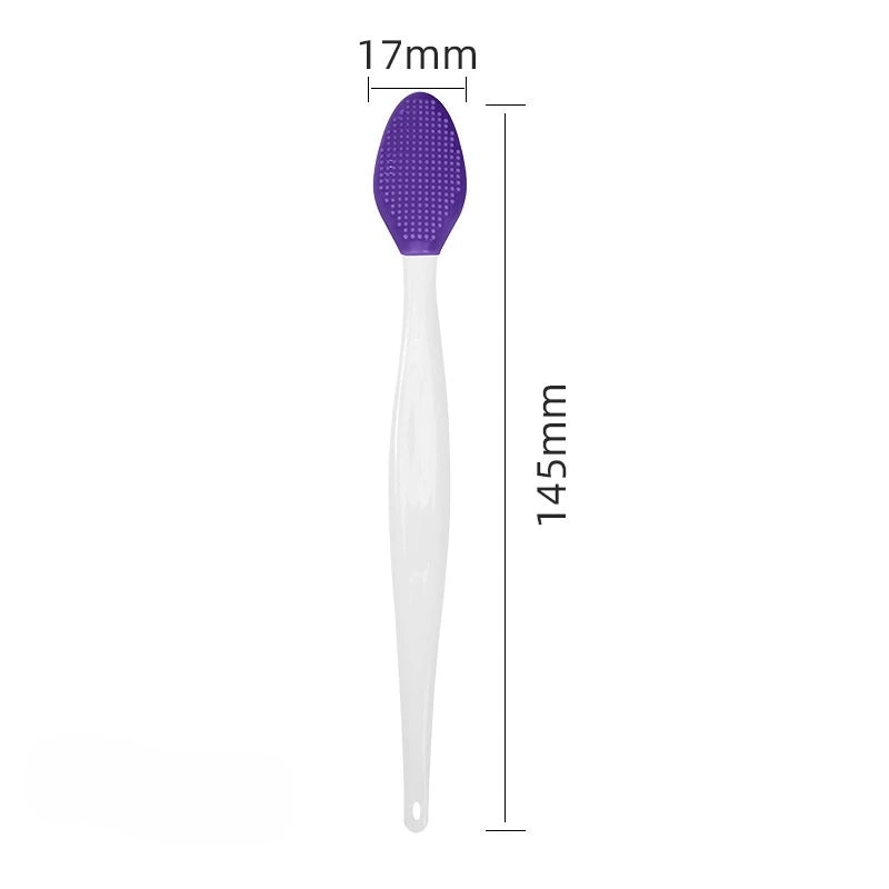 1/5/10Pcs Silicone Nose Cleansing Brush Exfoliating Massage Tools Facial Blackhead Removal Brushes Face Pore Deep Cleaning Wands