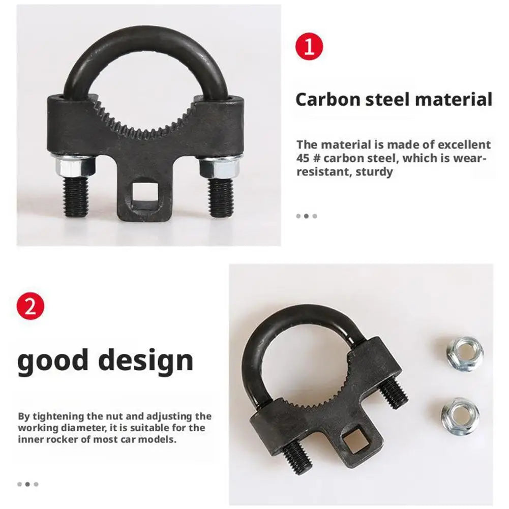 Car Tie Rod Inner Rocker Removal Tool Disassembly Accessories Kit for Auto Chassis Repair Rocker Arm Installer Remover Tool