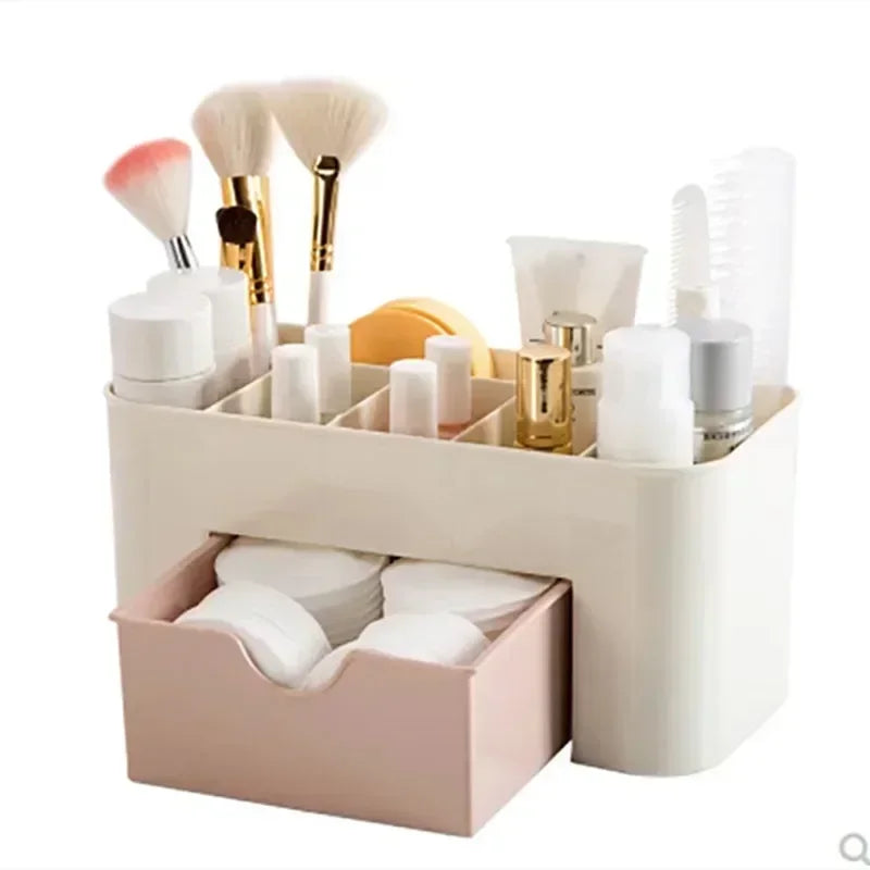 Double Layer Makeup Organizer Box
