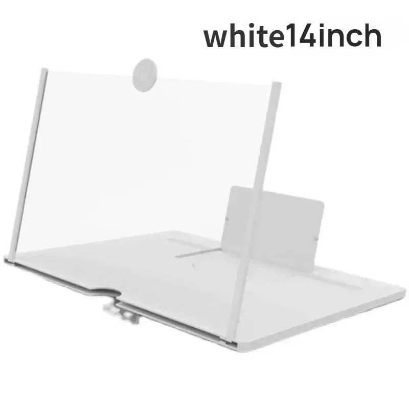 3D 14/12/10Inch Screen Amplifier Mobile Phone Screen Video Magnifier for All Smartphone Enlarged Screen Cell Phone Stand Bracket