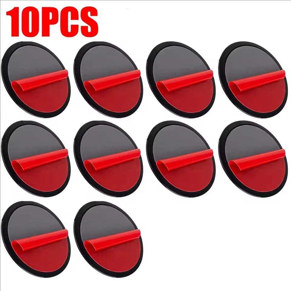 Universal Car Suction Cup Adhesive Dashboard Mount Pad Base for Navigation GPS Brackets 80mm Round Car Mobile Phone Holder Stand