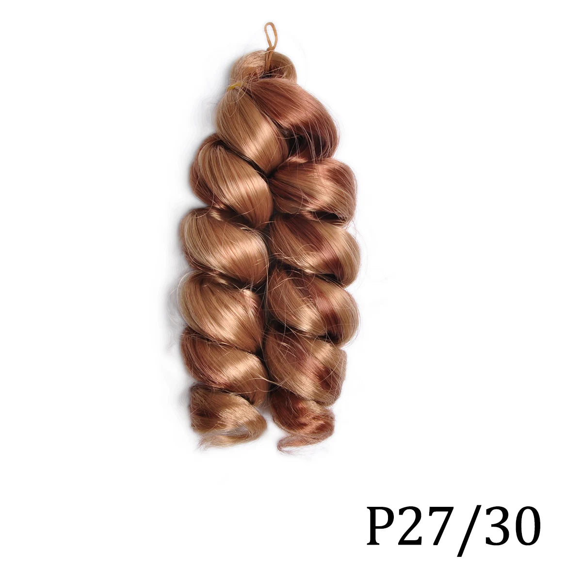 Loose Curly Braiding Hair 12 inch Pre Stretched Bouncy Braiding Hair Easy Braid Crochet Hair Wavy Curls Synthetic Hair Bulk