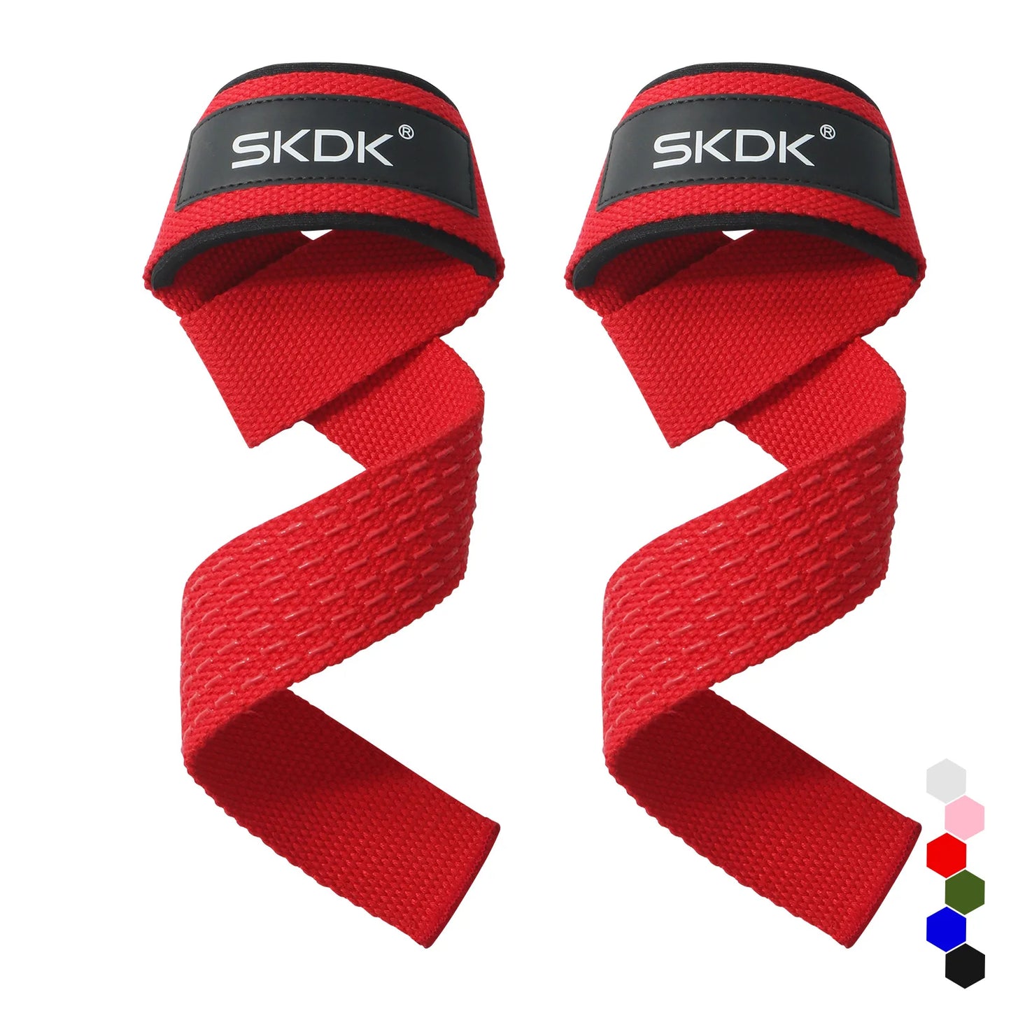 Weightlifting Strap with Wrist Band Gym Grip Bands Fitness Powerlifting Strength Weight Training Exercise Protection Wrist Strap