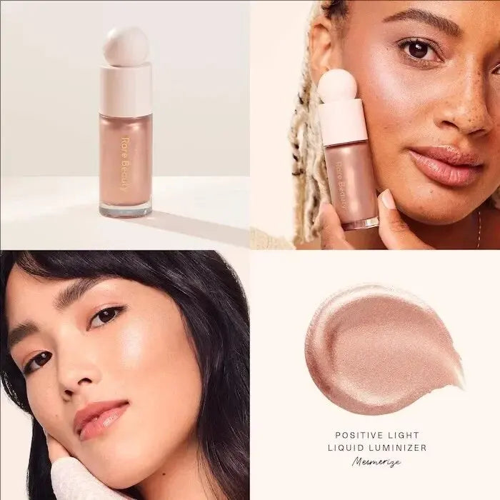 2026 Rare Beauty Face Liquid Highlighter Bronzer Contouring Cream Highlight Shine High Lighter Illuminator Easy To Apply Makeup