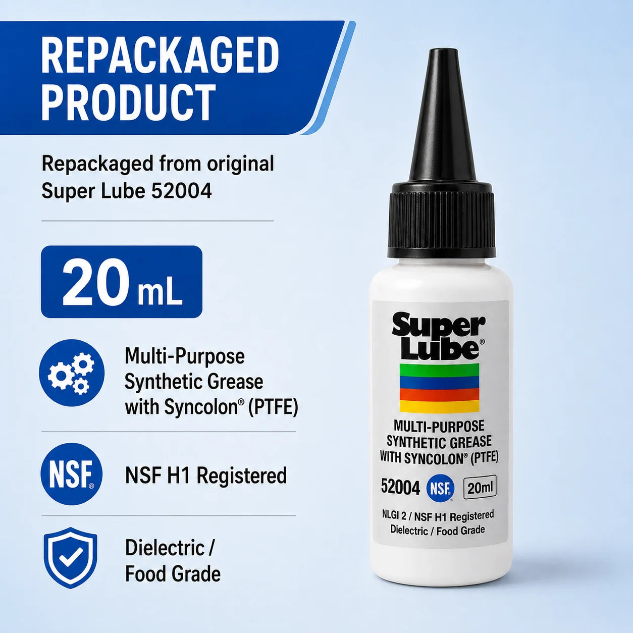 Super Lube 52004 Synthetic Lightweight Oil ISO 68 Multi-Purpose Food Grade Lubricant for 3D Printer Bearings Rails