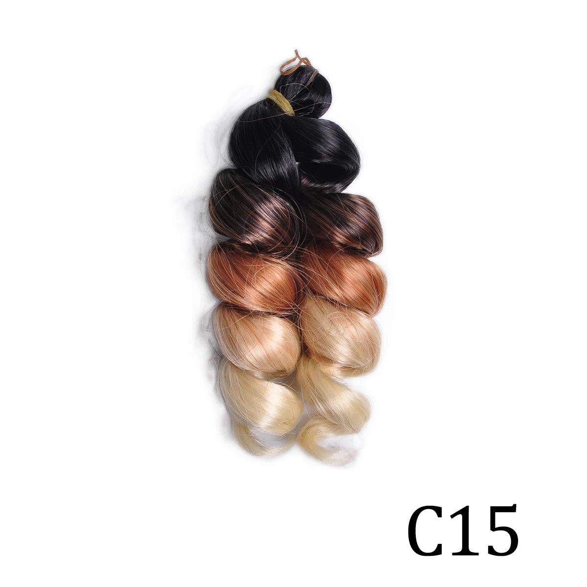 Loose Curly Braiding Hair 12 inch Pre Stretched Bouncy Braiding Hair Easy Braid Crochet Hair Wavy Curls Synthetic Hair Bulk