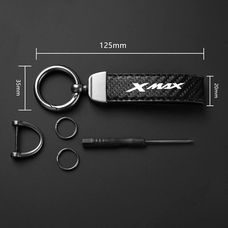 Key Ring Keys Strap Keychain Keyrings Men Women Car Personality Motorcycle For X MAX XMAX X-MAX 125 250 300 400 300 250 YAMAHA