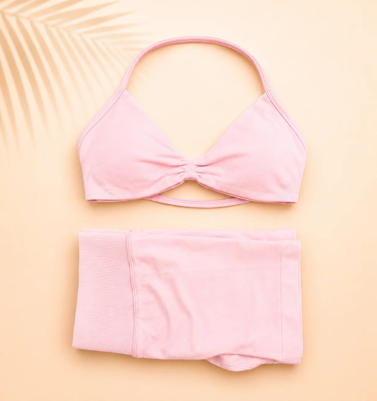 Women Yoga Set Ruched Sports Bra High Waist Shorts 2 Piece Workout Outfit Gym Fitness Activewear Seamless Training Set
