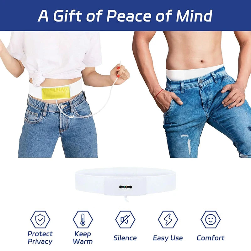 Urine Test Complete Kit with Adjustable Belt Silicone Funnel Temperature Test Strips for Hospital Home Use Medical Diagnostic