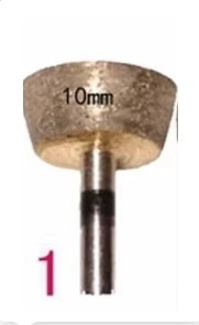 1pc Dental Lab Diamond Fully Sintered Burs 70 Coarse Grit Durable Grind or Polish Smoothly Shank:2.35mm