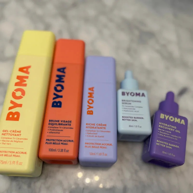 Hydrating Recover Oil Barrier Repair Serum Gentle Barrier Support Moisturizing Gel-Cream & Recovery Oil Skin Care