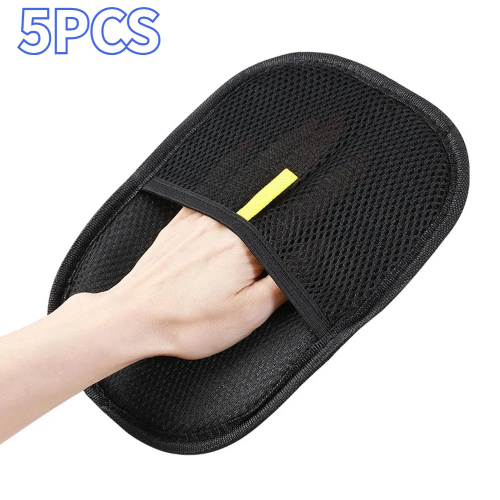 New Pet Hair Removal Tool Reusable Static Removal Gloves, Double-Sided Grooming Gloves for Pets Removes Pet Fur Hair for Carpets