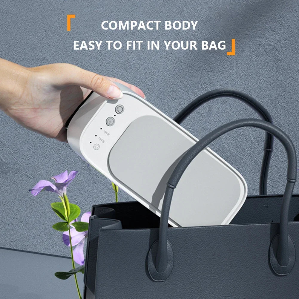 Ultrasonic Jewelry Eyeglasses Watches Cleaner 3 Gear Cleaning Machine for Makeup Brush Necklace Vibration Mini Washing Machine