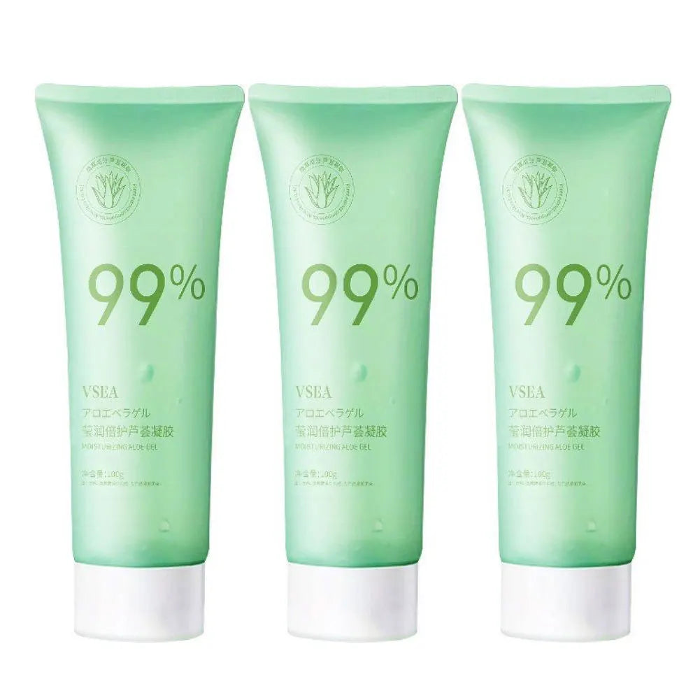 Moisturizing Aloe Gel For Face,Sensitive Skin Aloe Vera Watery Gel,99% Aloe Vera Gel Naturally Hydrating For Soothing Skincare