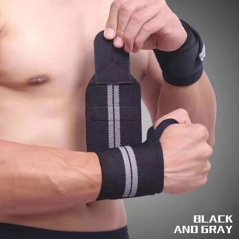 AOLIKES 1 PCS Wristband Wrist Support Weight Lifting Gym Training Wrist Support Brace Straps Wraps Crossfit Powerlifting