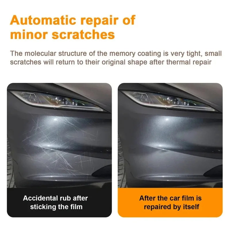 For Tesla Model 3 Y X S 2016-2023 3 Highland 2024 Pre-cut Car Body TPU Transparent Car Protective PPF Scratch Resistant Film