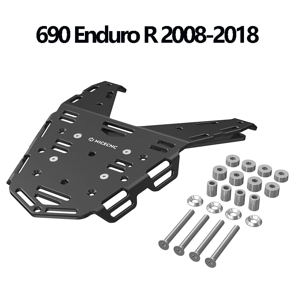 NICECNC For KTM 690 Enduro R 2008-2023 Luggage Motorcycle Rear Luggage Rack Cargo Rack