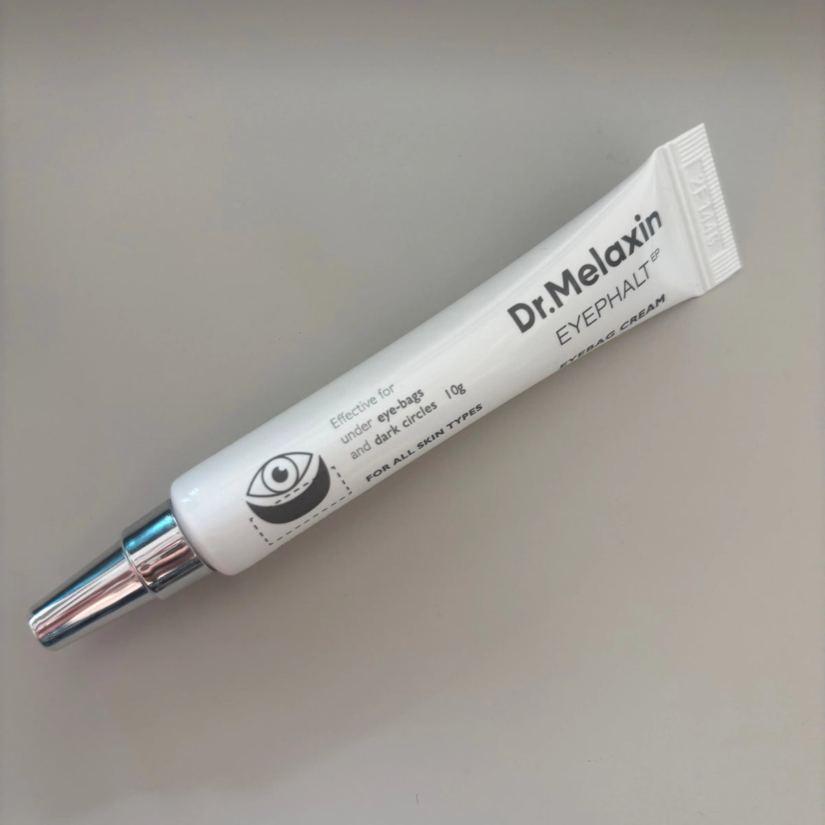 Dr Melaxin Eye Cream 10ml Firming Repair Improves Elasticity Reduces Puffiness Fine Lines Sunken Areas Tear Trough
