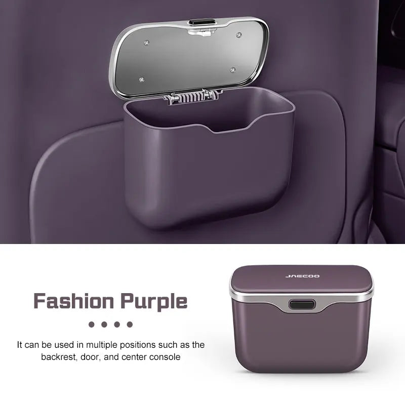 Waterproof Car Garbage Bin Trash can For Chery Jaecoo J7 J8 2023 2025 Auto DoorSide /Seat Back Hanging Storage Box Accessories
