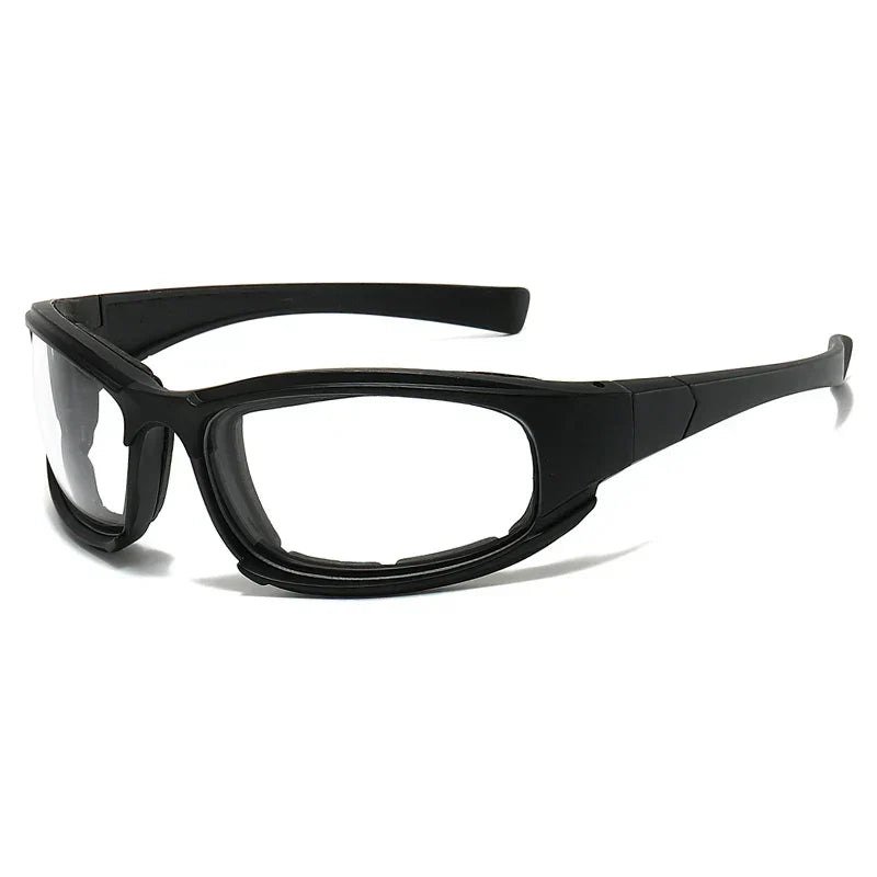 Black Silver Cycling Sports Sunglasses