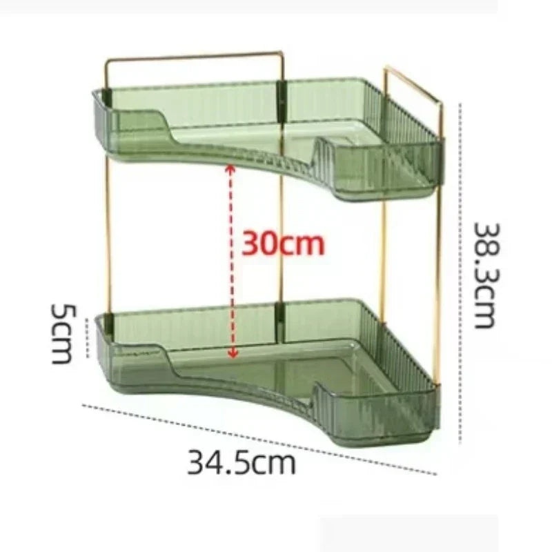 Luxury Corner Cosmetic Storage Rack