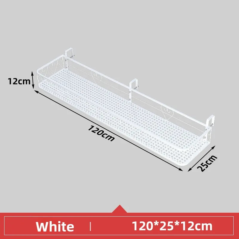 Balcony Flower Holder Hanging Planter Bracket for Railing Vertical Plant Shelves for Succulents Outdoor Gardening Storage Rack