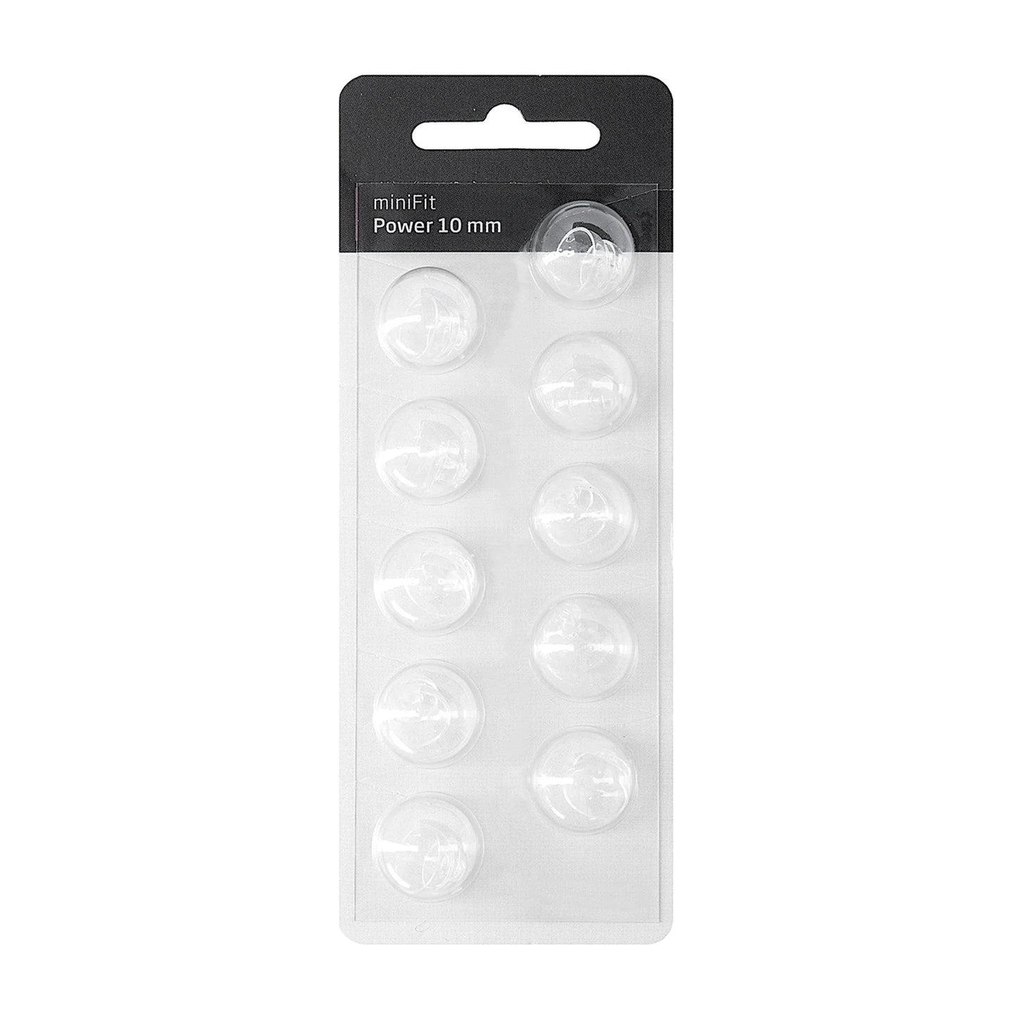 Hearing Aid Domes for Oticon Replacements MiniFit Power Domes 6mm/ 8mm/ 10mm/ 12mm for Oticon Hearing Aid Universal Domes -10pcs