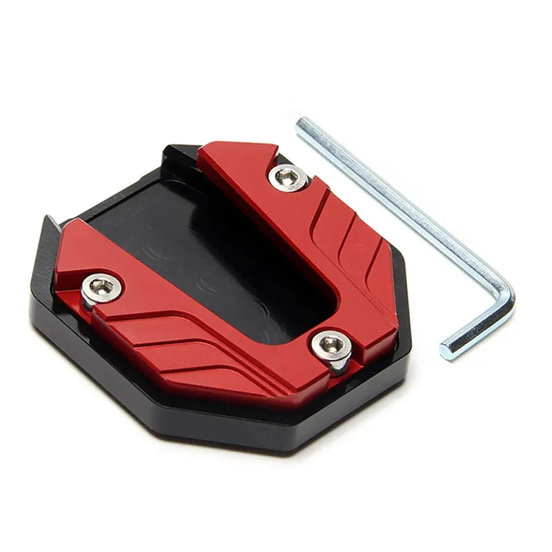 Motorcycle Bikes Kickstand Extender Foot Side Stand Extension Foot Pad Support Plate Motorcycle Accessories NEW 2026